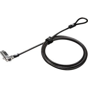Kensington Slim Nanosaver Combination Laptop Lock. Product Colour: Black Best Us K60603WW