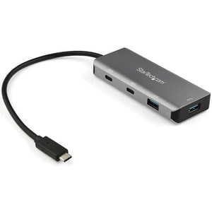 Startech 4 Port Usb C Hub 2X Usb A & 2X Usb-C Superspeed 10Gbps Usb Bus Powered HB31C2A2CB