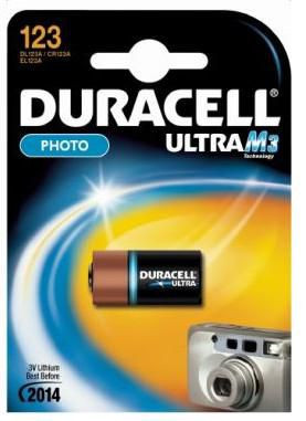 Duracell CR17345 BATTERY CR123A LITHIUM 3V CR17345