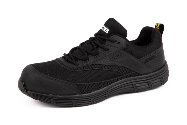 Jcb Cagelow Safety Trainer Black Size 9 JCB800BL09