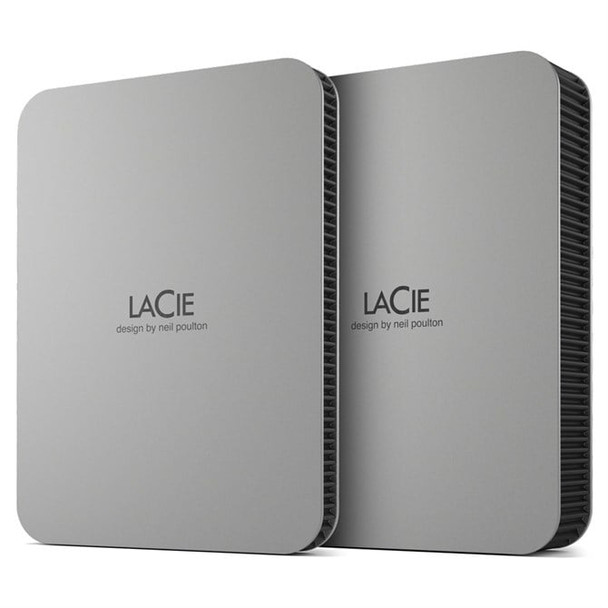 LaCie Mobile Drive 2022 External Hard Drive 2 TB 2.5 USB Type-C 3.2 Gen 1 3.1 Ge STLP2000400