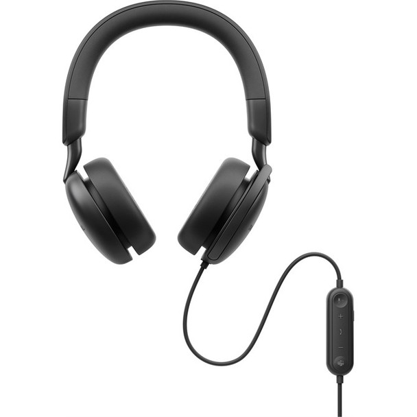 DELL WH5024 Headset Wired Head-band Calls/Music USB Type-C Black WH5024-DWW