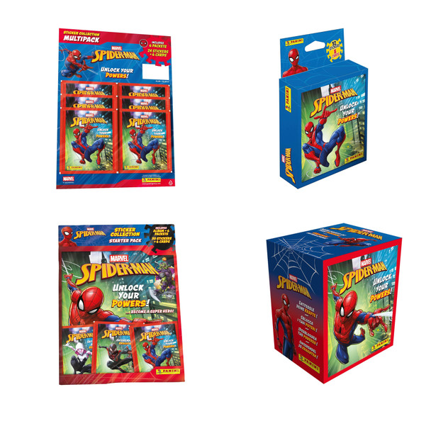 Panini Spider-Man Unlock Your Powers Sticker Collection