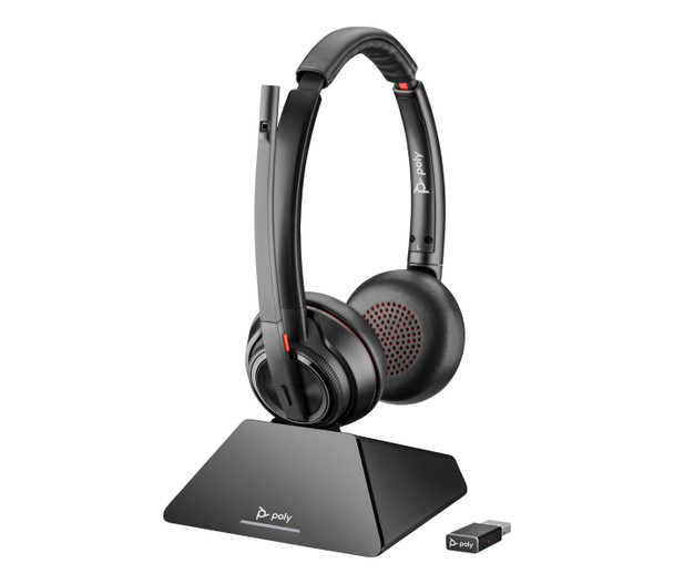 Plantronics 209214-02 S8220UC-M DECT Headset Savi 209214-02