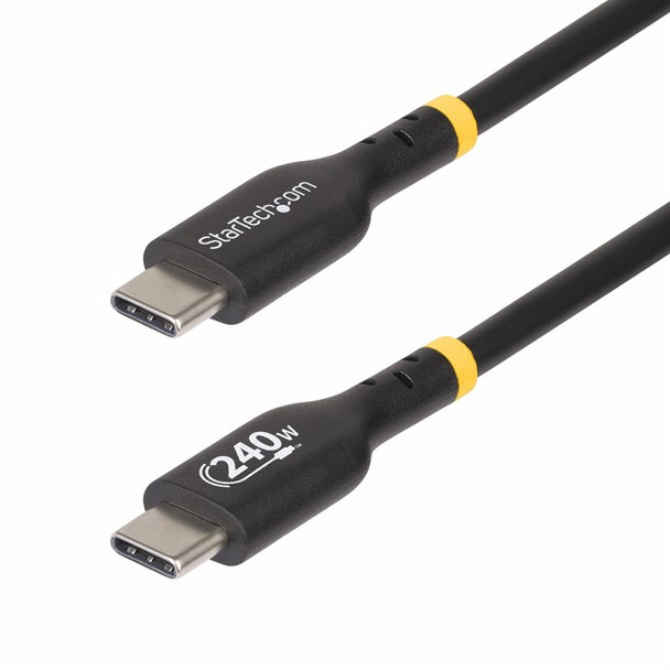 StarTech.com 1m USB-C Charging Cable USB-IF Certified USB C Cable 240W PD EPR US USB2EPR1M