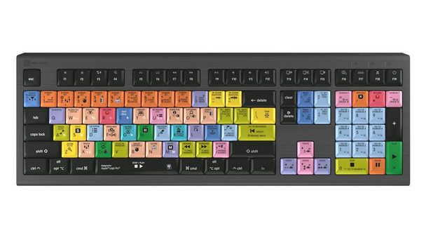 Logickeyboard LKB-LOGXP2-A2M-FR Keyboard Universal Usb Azerty LKB-LOGXP2-A2M-FR