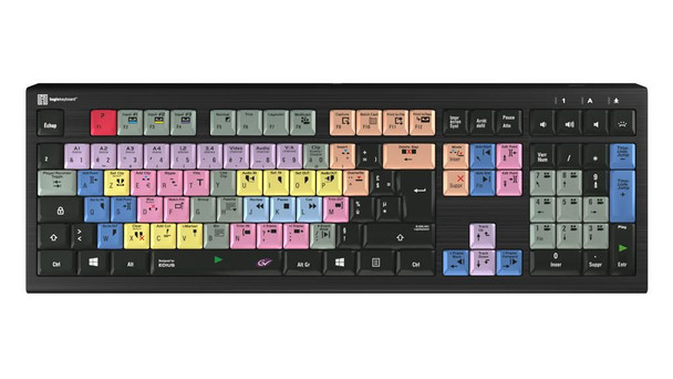 Logickeyboard LKB-EDIUS-A2PC-FR Keyboard Universal Usb Azerty LKB-EDIUS-A2PC-FR