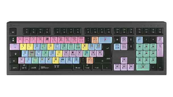Logickeyboard LKB-FCPX10-A2M-FR Keyboard Universal Usb Azerty LKB-FCPX10-A2M-FR