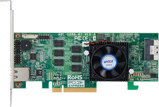 ARECA ARC-1886-8I Raid Controller Pci Express ARC-1886-8I