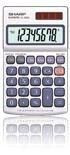 Sharp EL-250S Calculator Pocket Basic Silver EL-250S