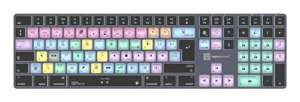 Logickeyboard LKB-FCPX10-TM-FR Lkb-Fcpx10-Tm Keyboard Office LKB-FCPX10-TM-FR