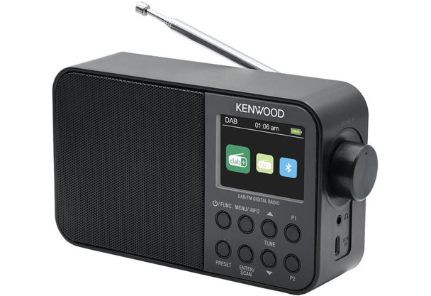 Kenwood CRM30DABB Cr-M30Dab-B Portable Digital CRM30DABB