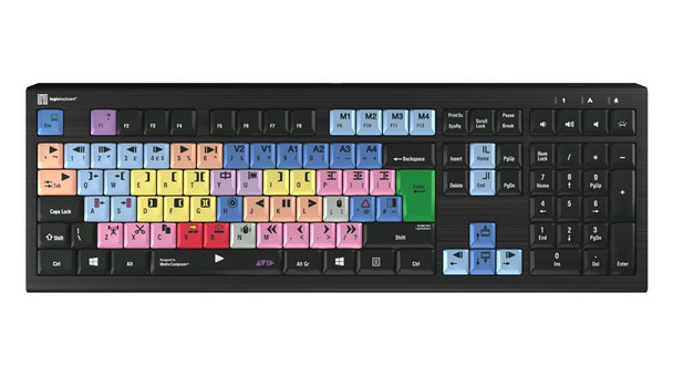 Logickeyboard LKB-MCOM4-A2PC- Keyboard Gaming Lightning LKB-MCOM4-A2PC-UK