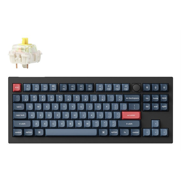 Keychron V3 Max keyboard Universal USB + RF Wireless + Bluetooth QWERTY  Engli V3M-D4-UK