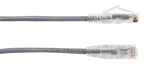 Black Box C6PC28-GY-12 SLIM-NET CAT6 PATCH CABLE C6PC28-GY-12