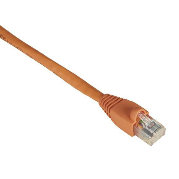 Black Box EVNSL649-0100 CAT6SNAGLESSORANGE100F550-MHZP EVNSL649-0100