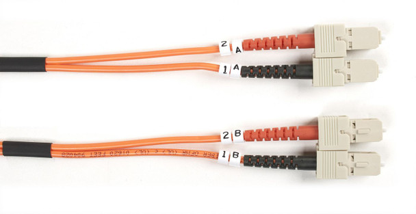 Black Box EFE075-010M OM1 SC-SC  DUPLEX ORANGE 10M EFE075-010M