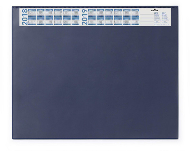 Durable 7204-07 720407 Desk Pad Navy 7204-07