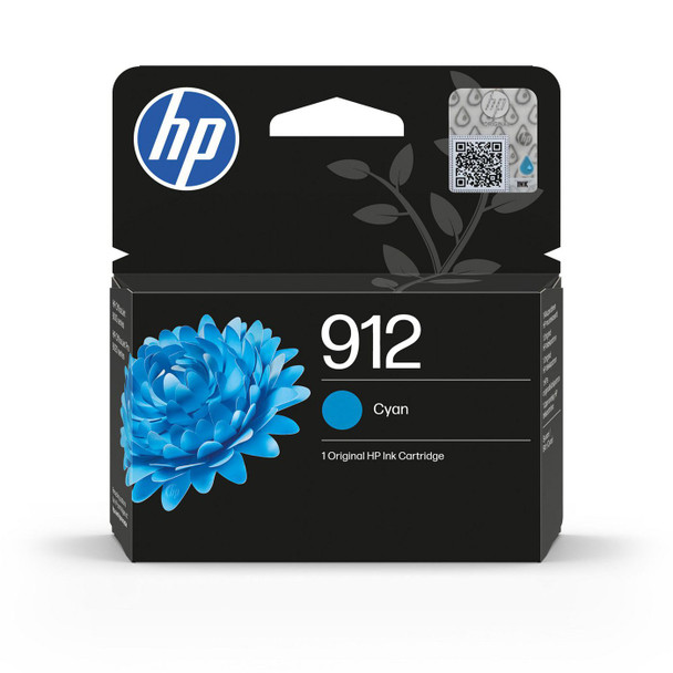 HP 3YL77AE#LS1 912 Cyan Original Ink 3YL77AE#LS1