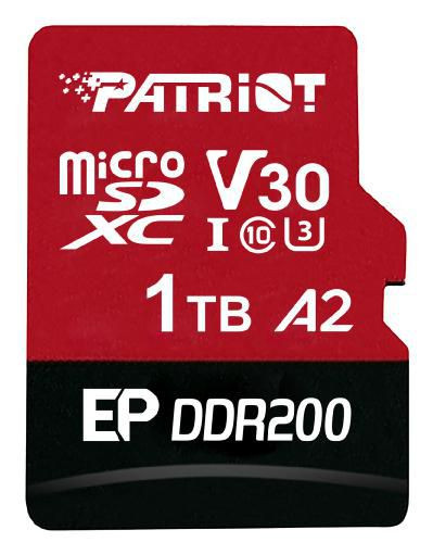 Patriot Memory PEF1TEP33MCX Ep Ddr200 1 Tb Microsd Uhs-I PEF1TEP33MCX