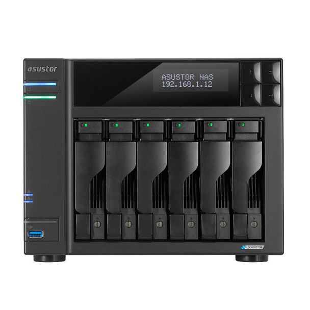 asustor AS6706T V2 Lockerstor 6 Gen2 Nas Desktop AS6706T V2