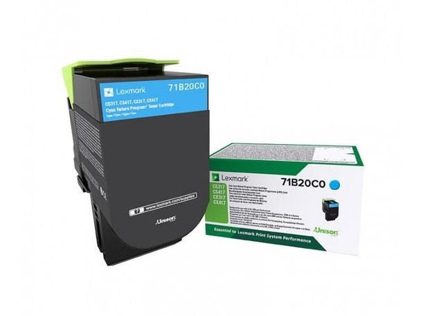Lexmark 71B20C0 / E 71B20C0 Toner Cartridge 1 71B20C0 / E