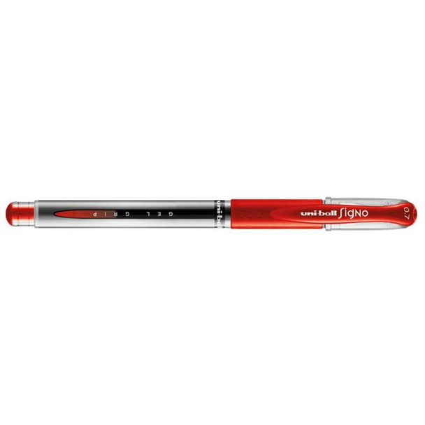 uni-ball Signo 12 Pack Red Gel Grip Rollerball Pen 0.7mm Medium Nib 751107000