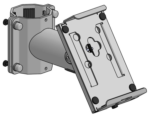 Ergonomic Solutions RSH001-02 Adjustable clamp for poles RSH001-02