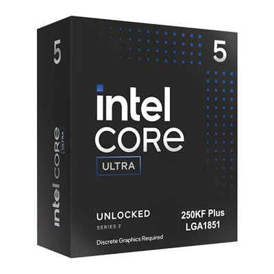 Intel Core Ultra 5 250Kf Plus Retail 1851/18 Core/3.30Ghz/30Mb/Arrow Lake/125W BX80768250KF