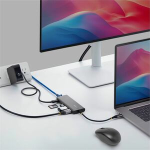 Startech Usb-C To Hdmi Multiport Adapter With 140W Pd Charging 4K 60Hz 3-Port Us 177B-USBC-MULTIPORT