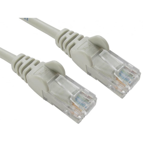 Cables Direct Cat5e UTP 1m networking cable Grey 99TRT-601