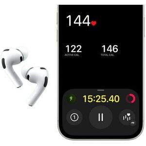 Apple Airpods Pro 3 True Wireless Earbud Stereo Earset Siri Binaural In-Ear Blue MFHP4ZM/A