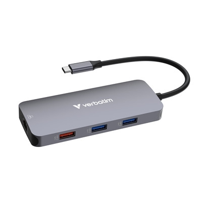 Verbatim 32152 Usb-C Pro Multiport Hub 9 Port Cmh-09 32152