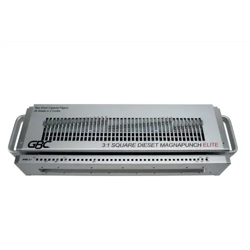 GBC Magnapunch Elite 3:1 Square Wire Die Set 4410048 4410048