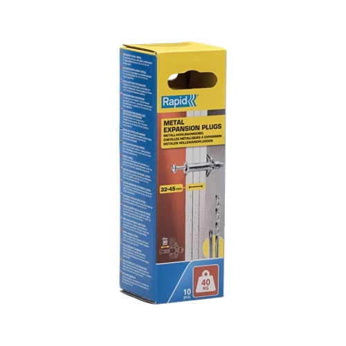 Hollow wall anchor for 32-45 mm wall thickness 40 kg load 5001552 5001552