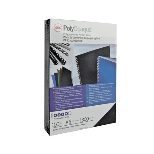 GBC PolyOpaque Binding Cover A4 300 Micron IB386831 IB386831