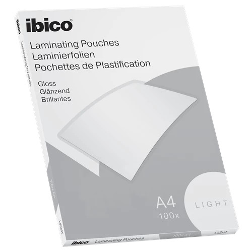 Ibico Basics Light A4 Laminating Pouches 627308 627308