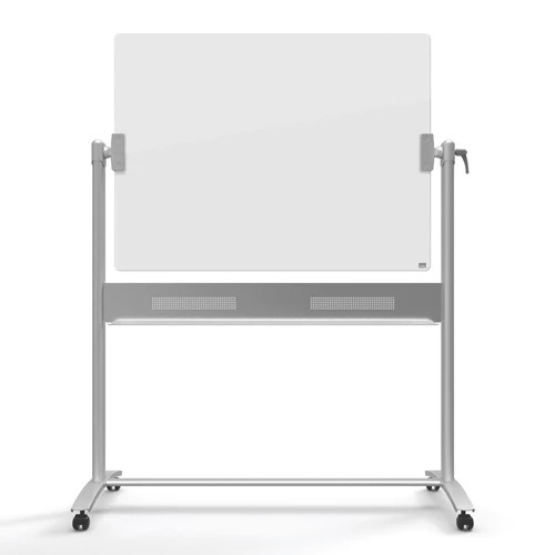 Nobo Brilliant White Glass Mobile Whiteboard 1200x900mm 1903943 1903943
