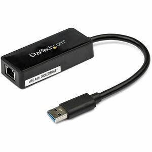 Startech Usb 3.0 Ethernet Adapter Usb 3.0 Network Adapter Nic With Usb Port Usb USB31000SPTB
