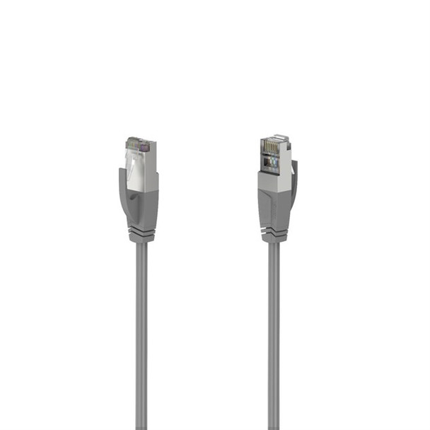 Hama Network Cable Cat 5e 1Gbit/s F/UTP Shielded 5m Grey 00200670