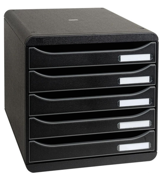 Exacompta BIG-BOX PLUS Desktop Organiser ECOBlack Black 309714D