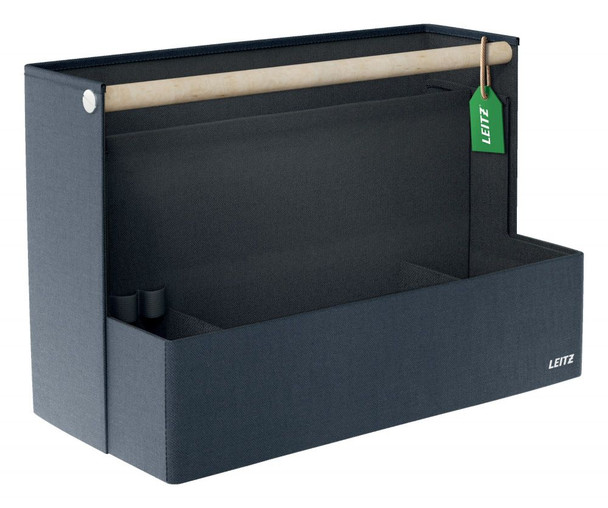 Leitz 61970089 Fabric Portable Desk Organiser with Handle 61970089