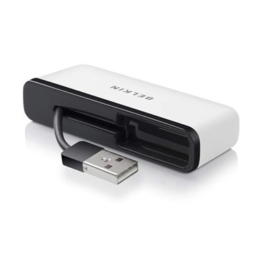 Belkin F4U021BT interface hub 480 Mbit/s BlackWhite F4U021BT
