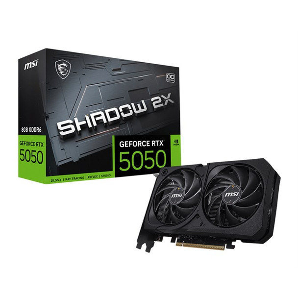 MSI Geforce RTX 5050 8G SHADOW 2X OC NVIDIA 8 GB GDDR6 4711377382328