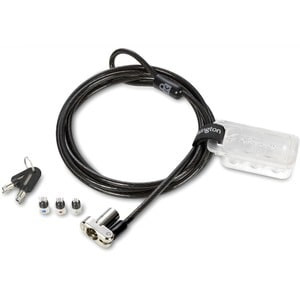 Kensington Universal 3-In-1 Keyed Laptop Lock. Product Colour: Carbon Silver Bes K62318WW