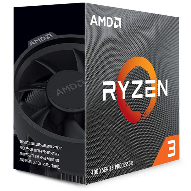 Amd Ryzen 3 4100 Retail Wraith Stealth Am4/4 Core/Ghz/6Mb/65W 100-100000510BOX 100-100000510BOX
