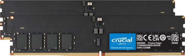 Crucial CT2K64G64C52CU5 Memory Module 128 Gb 2 X 64 CT2K64G64C52CU5