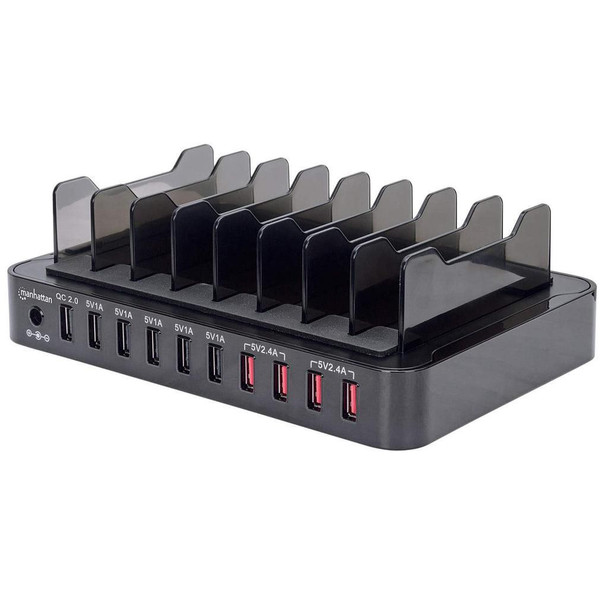 Manhattan 180009 10-Port USB charging Station 180009
