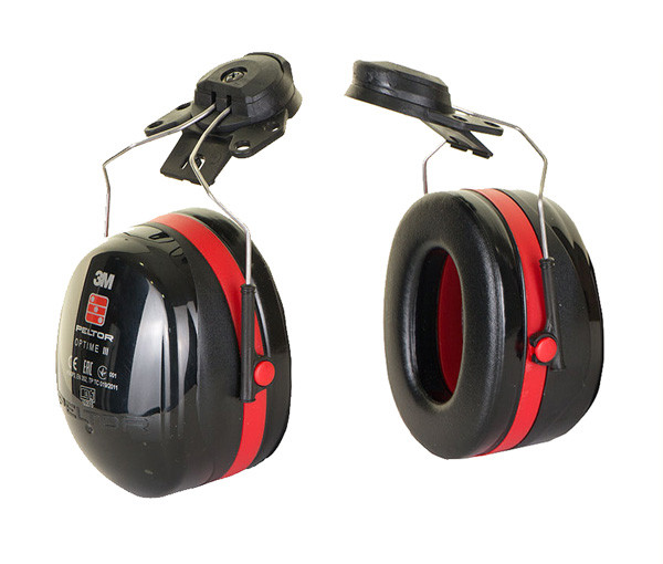 3M Peltor Optime 3 Ear Defenders Helmet Mount Black H540P3E-413-SV