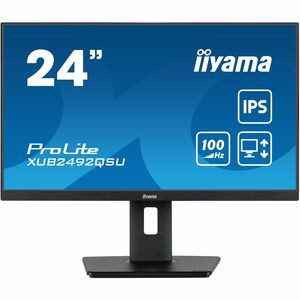 Iiyama Prolite XUB2492QSU-B1. Display Diagonal: 60.5 Cm 23.8" Display Resolution XUB2492QSU-B1
